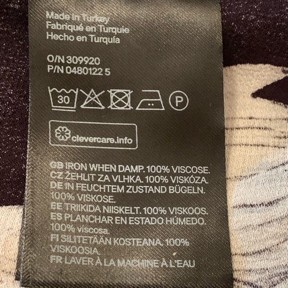 H&M Floral Sheath Dress with Long Sleeves - Picture 5 of 5